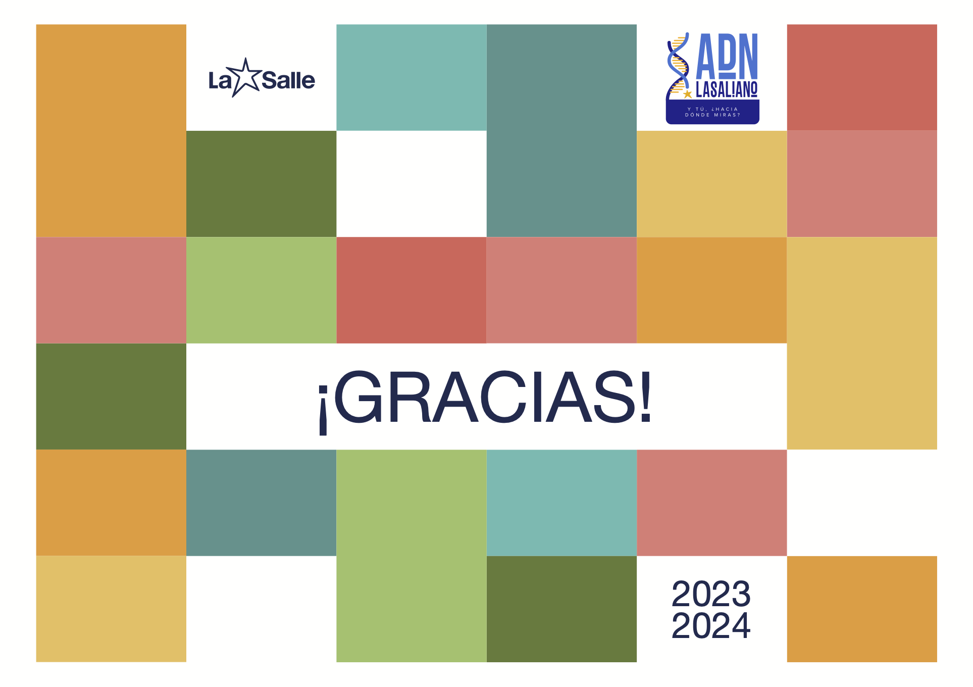 Gracias La Salle Da La Bienvenida Al Curso 2023 2024 Con Su Nuevo   L22 Lema Cartel DEF CAS REF LASALIANA 